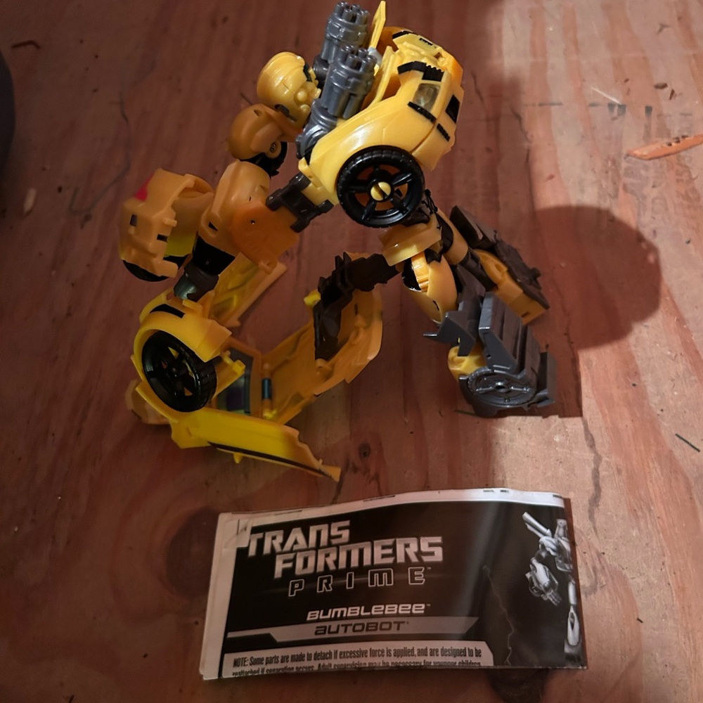 Prime Bumblebee Action Figure - Yellow and Black